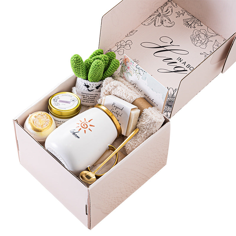 Coffret "Câlin en Boîte" — Le Cadeau qui Touche Vraiment le Cœur